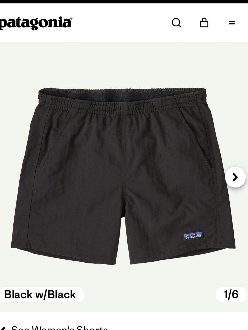 Patagonia Baggies-Women’s - Picture 8 of 9